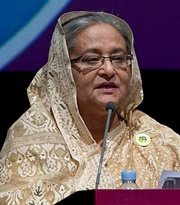 Bangladesh's Prime Minister Sheikh Hasina
